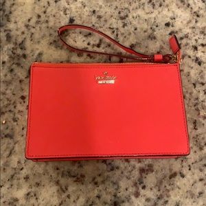 Red Kate Spade Wallet